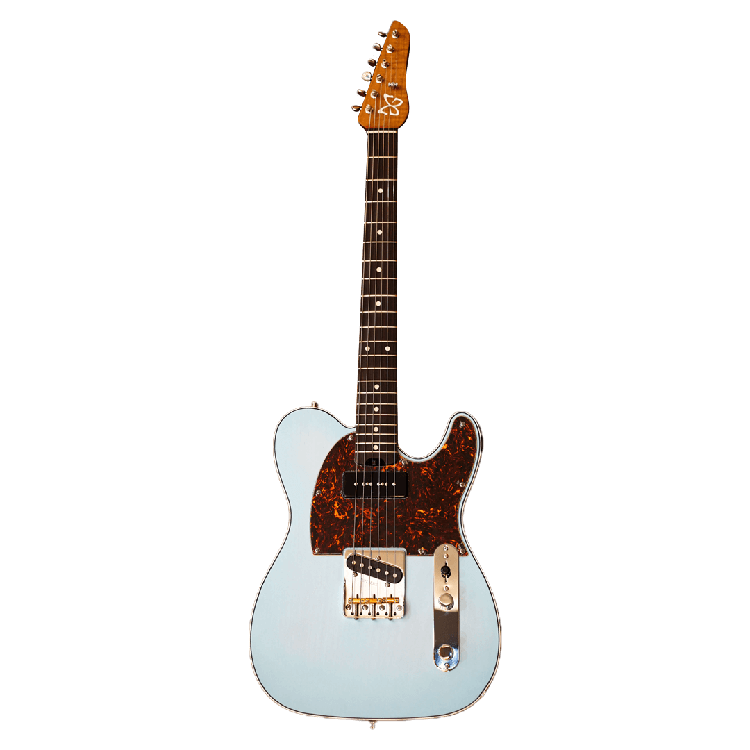 Gray guitars admiral powder blue burst Gray guitars admiral powder blue burst